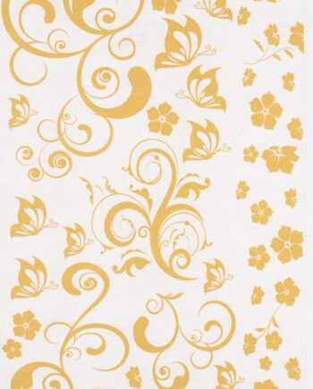 Décalcomanies CL2 Arabesques et papillons