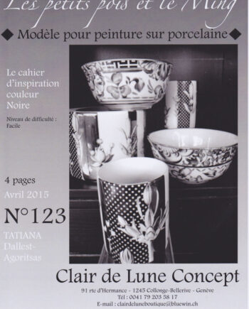 Cahier N°123 Les petits pois et le Ming - Dots and Ming