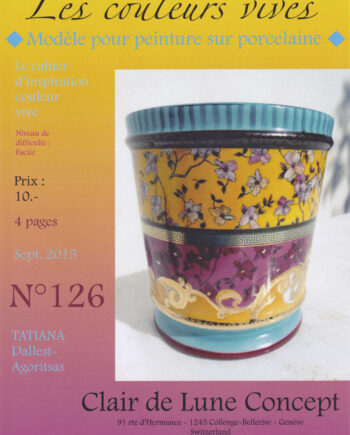 Cahier N°126 Les couleurs vives