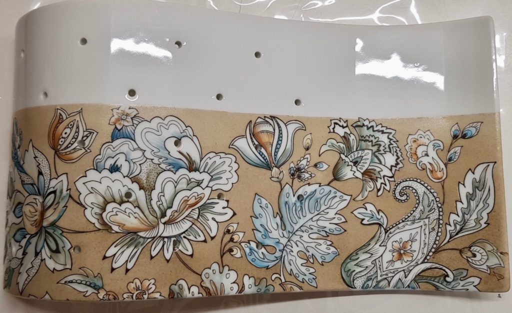Décalcomanie TL190 Motif floral