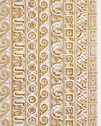 Décalcomanie CL26 Or et Platine