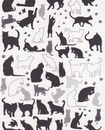 Décalcomanie TL146 Chats