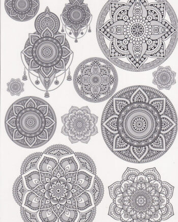 Décalcomanie TL162 Mandala