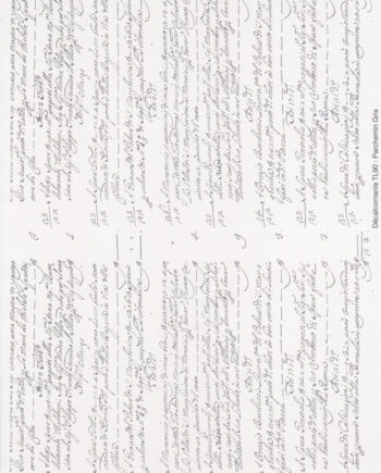 Décalcomanie TL90 Parchemin