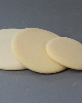 Eponges plates 1 lot de 3 tailles
