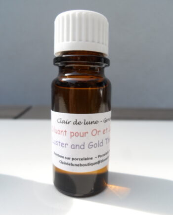 Diluant pour lustre ou or - Thinner