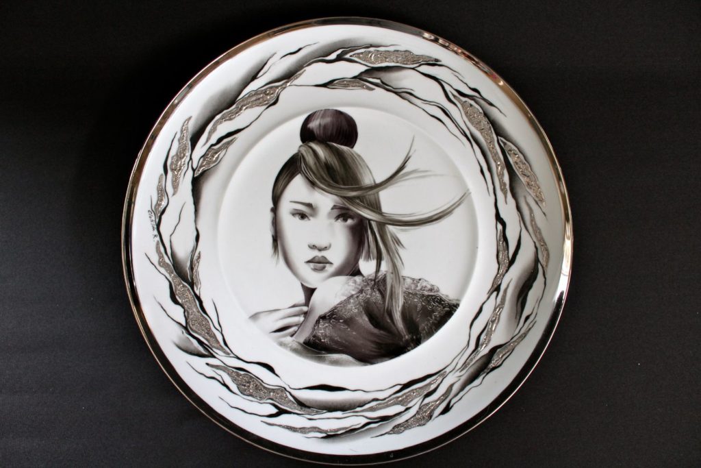 Plat rond Geisha