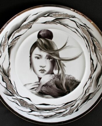 Plat rond Geisha