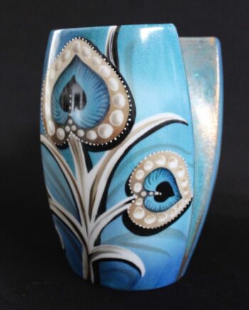 Vase Plume de paon