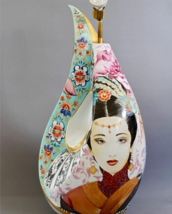 Lampe Portraits d'Asie