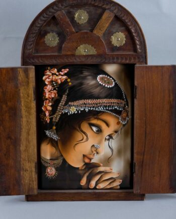 Tableau Portrait d'une princesse Indienne