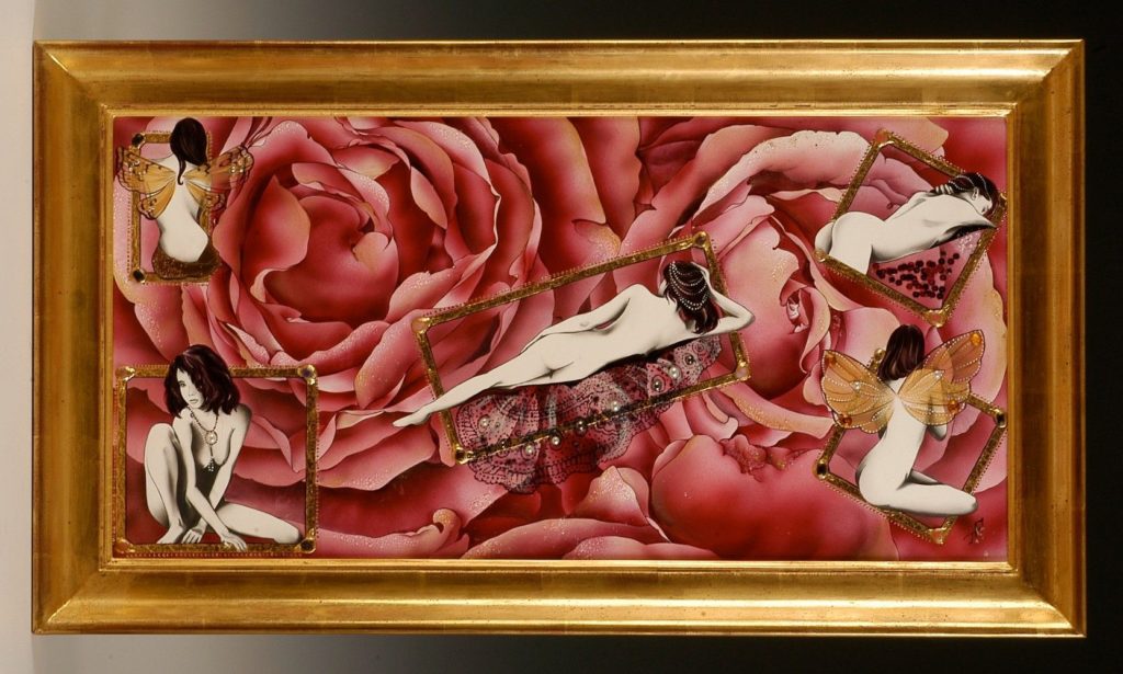 Tableau Roses