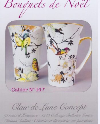 Cahier N°147 Bouquets de Noël - Christmas bouquets