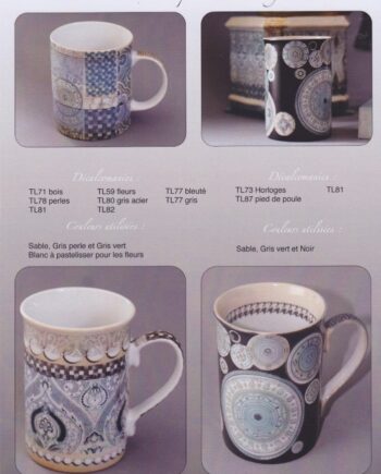 Fiche Déco N°6-7 Mugs et assiettes