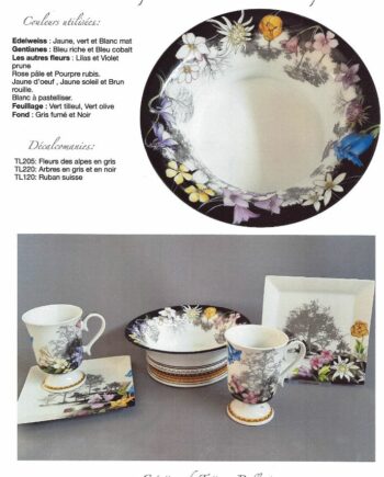 Fiche Déco N°26 Fleurs des Alpes