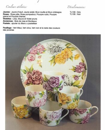 Fiche Déco N°27 Pivoines