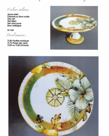 Fiche Déco N°29 Fleurs exotiques