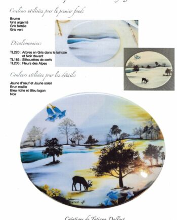 Fiche Déco N°30 Paysages d'Hiver