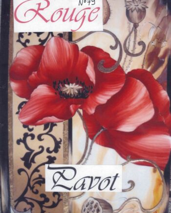 Cahier N°79 Rouge Pavot