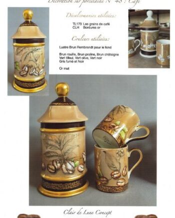 Fiche Déco N°48 Café et Cacao