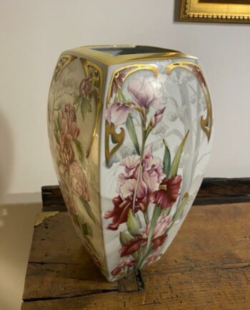 Vase Fleurs Art nouveau